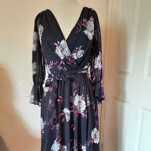 DKNY Faux Wrap Dress